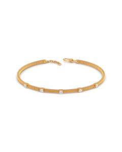 Classic Kada Style Diamond Bracelet