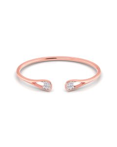 Open Bangle Diamond Bracelet