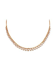 Classic Gold Diamond Necklace