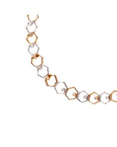 Geometric Sparkle Diamond Necklace