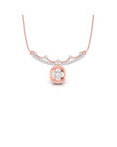 Contemporary Diamond Pendant