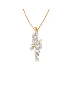 Dazzling Vine Diamond Pendant