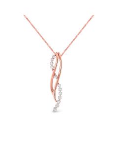 Infinity Glow Stylish Diamond Pendant