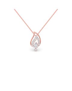 Little Paisley Charm Diamond Pendant