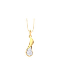 Exquisite Diamond Gold Pendant