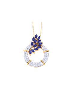 Illustrious Gold Diamond Pendant