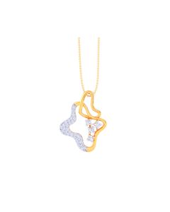 Lovely Gold Diamond Pendant