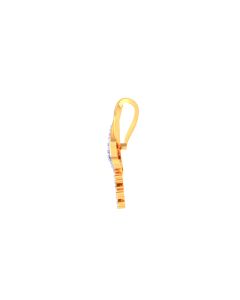 Endearing Diamond Gold Pendant