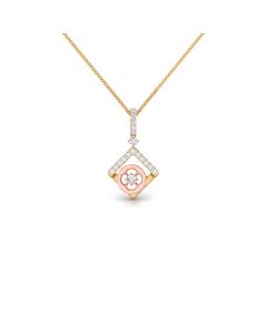 Stunning Radiant Cut Diamond Pendant