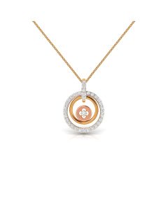 Charming Circles Diamond Pendant