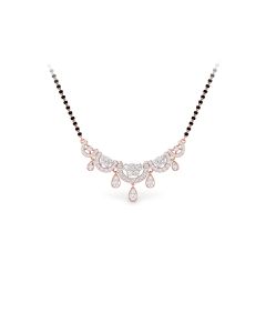 Tiny Droplets Diamond Mangalsutra