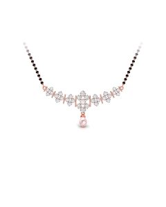 Pearl Drop Diamond Mangalsutra