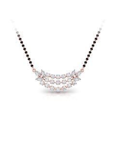 Diamond Layered Diamond Mangalsutra