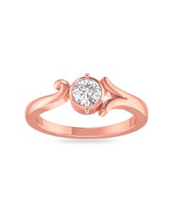 Gleaming Dreams Solitaire Diamond Ring