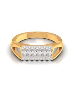 Elegance Redefined Diamond Cluster Ring