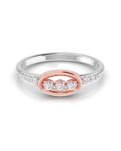 Triple Glow Diamond Ring