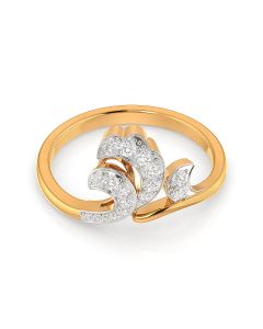 Ethnic Love Diamond Ring