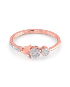 Twin Charm Diamond Ring