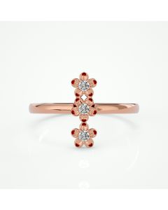 Chic Classical Diamond Ring