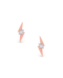 Thunder glow diamond studs