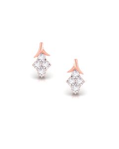 Blooming Bud Diamond Studs