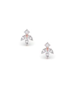 Budding Flowers Diamond Studs