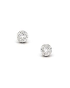 Gorgeous Starry Circular Diamond Studs