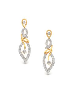 Twinkling Diamonds Drop Earrings