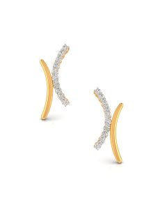 Elegant Diamond Stud Earrings