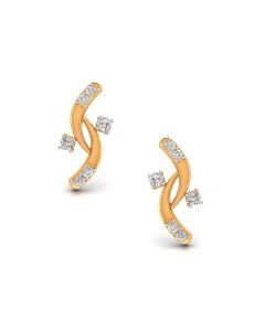 Opulent Motif Diamond Earrings