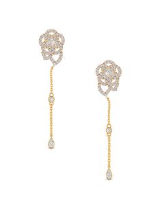 Elegantly Yours Diamonds Drop Earrings