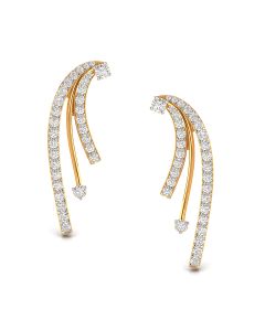 Contemporary Diamond Earrings