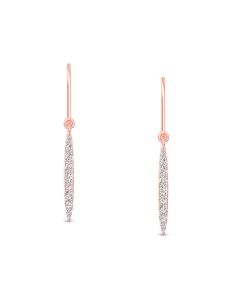 Charming Droplets Diamond Earrings