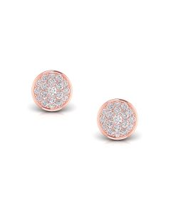 Classic Diamond Disc Studs