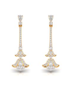 Lavish Diamond Drop Earrings