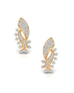 Diamond Glow Stud Diamond Earrings