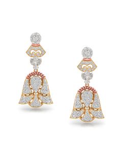 Glistening Art Diamond Earrings