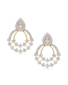 Stunning Traditional Diamond Earrings