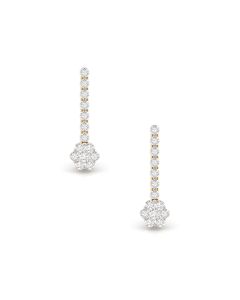 Scintillating Diamond Earrings