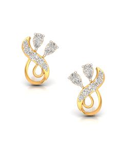 Contemporary Love Diamond Earrings