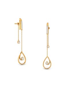 Classic Teardrop Sui Dhaga Earrings