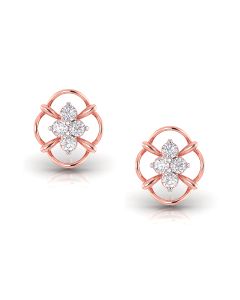 Elegant Floral stud earrings