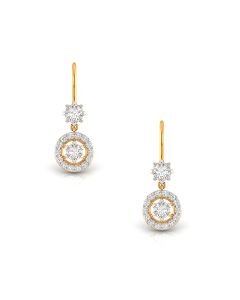 Dazzling Droplets Diamond Earrings