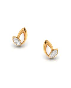 Brilliant Leaves Diamond Studs