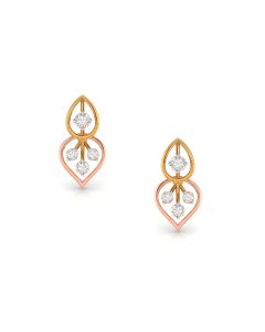 Twinkling Diamonds Floral Studs