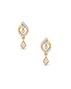 Elegance & Charm Diamond Drop Earrings