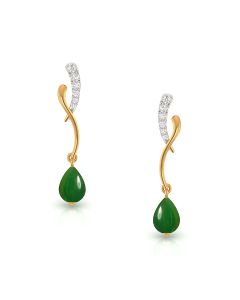 Gorgeous Emerald Cocktail earrings