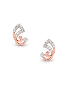 Gilded Splendour Diamond Studs