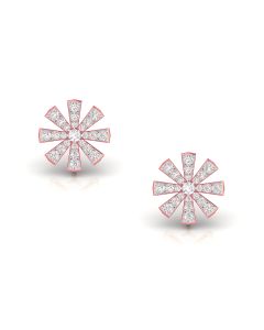 Attractive Diamond Stud Earrings