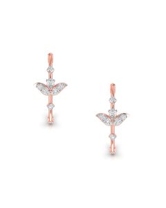 Classic Creativity Diamond Hoop Earrings